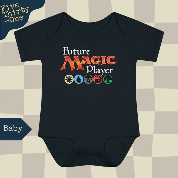 MTG Baby Bodysuit | Magic the Gathering Pregnancy Announcement | Future Magic Player | The Five Thirty One