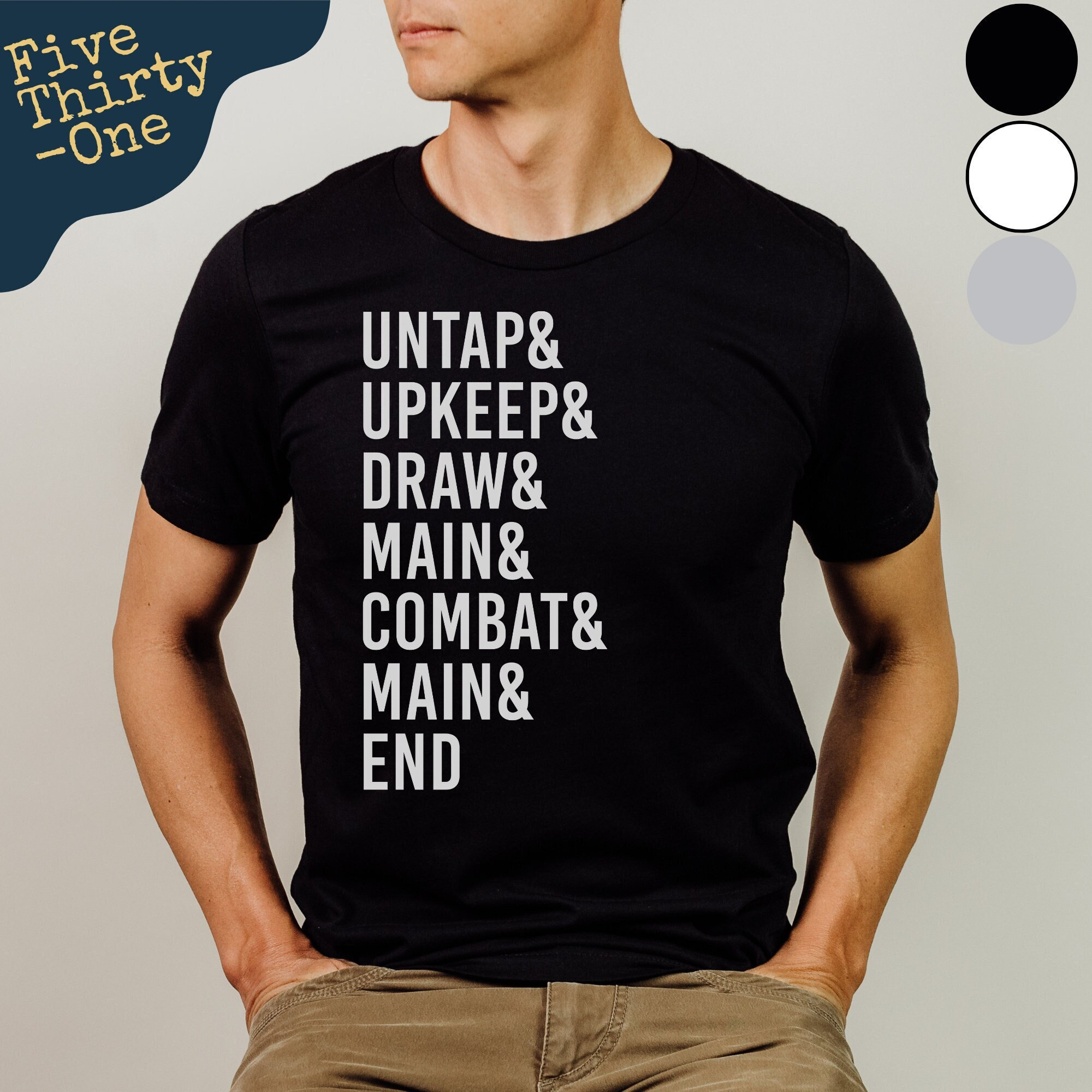 MTG Shirt | Magic the Gathering Unisex Shirt | MTG Game Phases