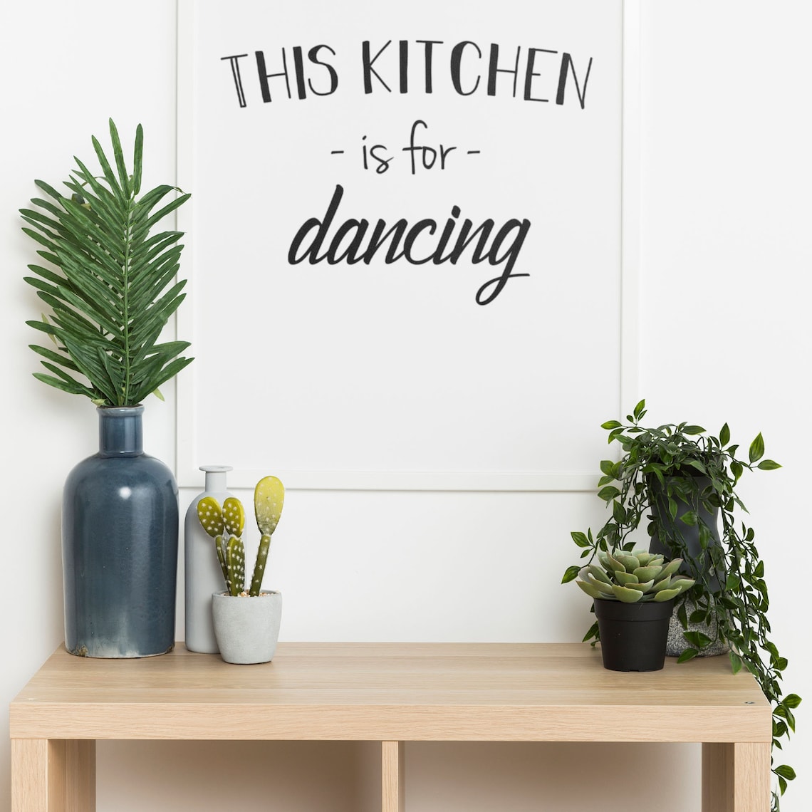 This Kitchen Is For Dancing Wall Print Home Decor Wall Art Etsy