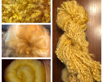 Tour De Fleece 2018 Mohair/Romney/Alpaca/Angora Batt Kit