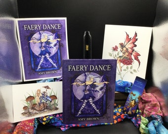 Amy Brown Faery Dance 2009 Hard Book Signed with Extras Signed