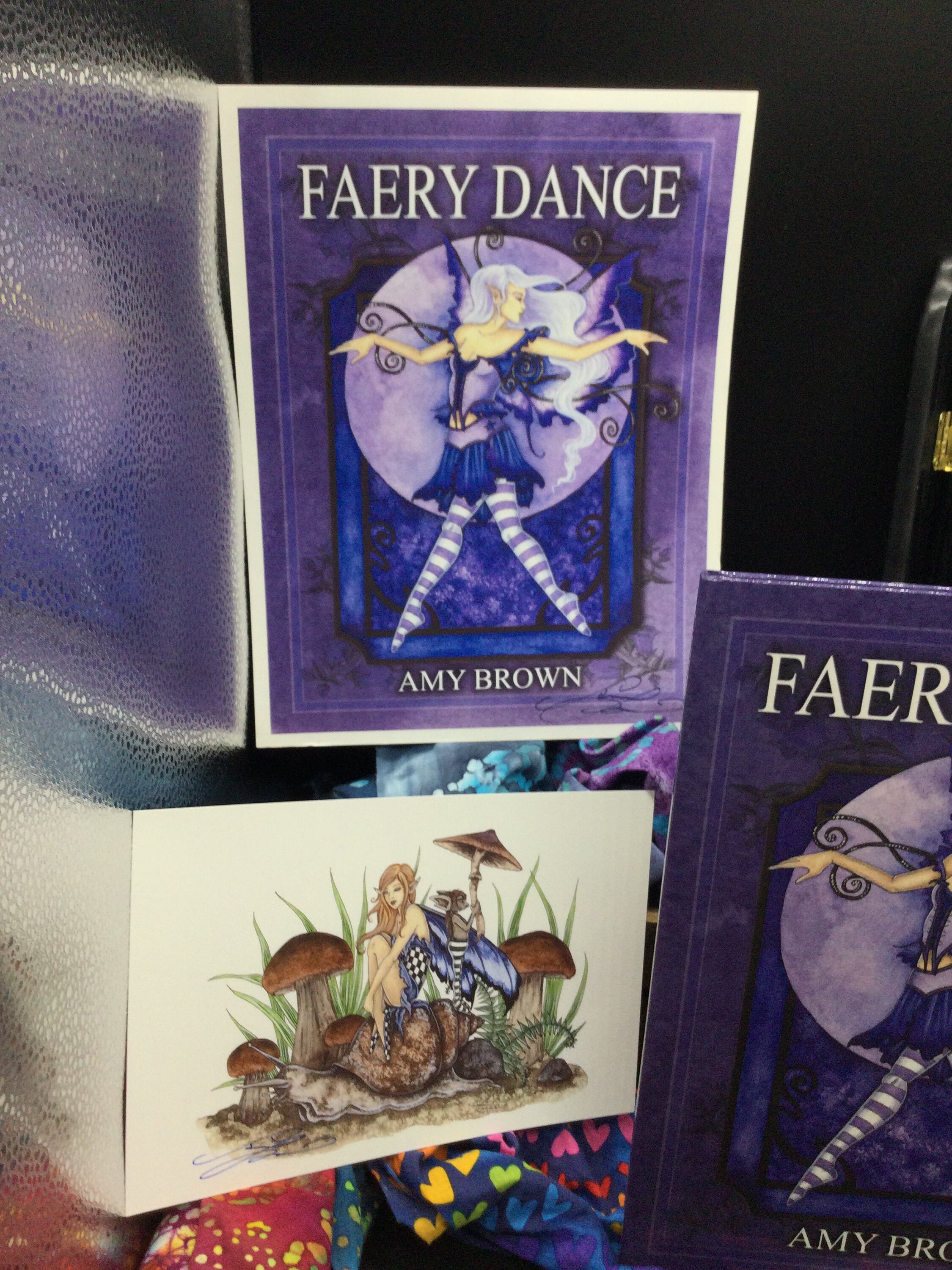 Amy Brown Faery Dance 2009 Hard Book Signed With Extras Signed - Etsy