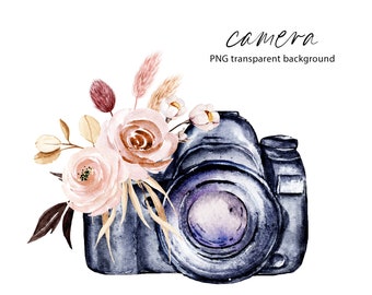Download Watercolor Camera Etsy