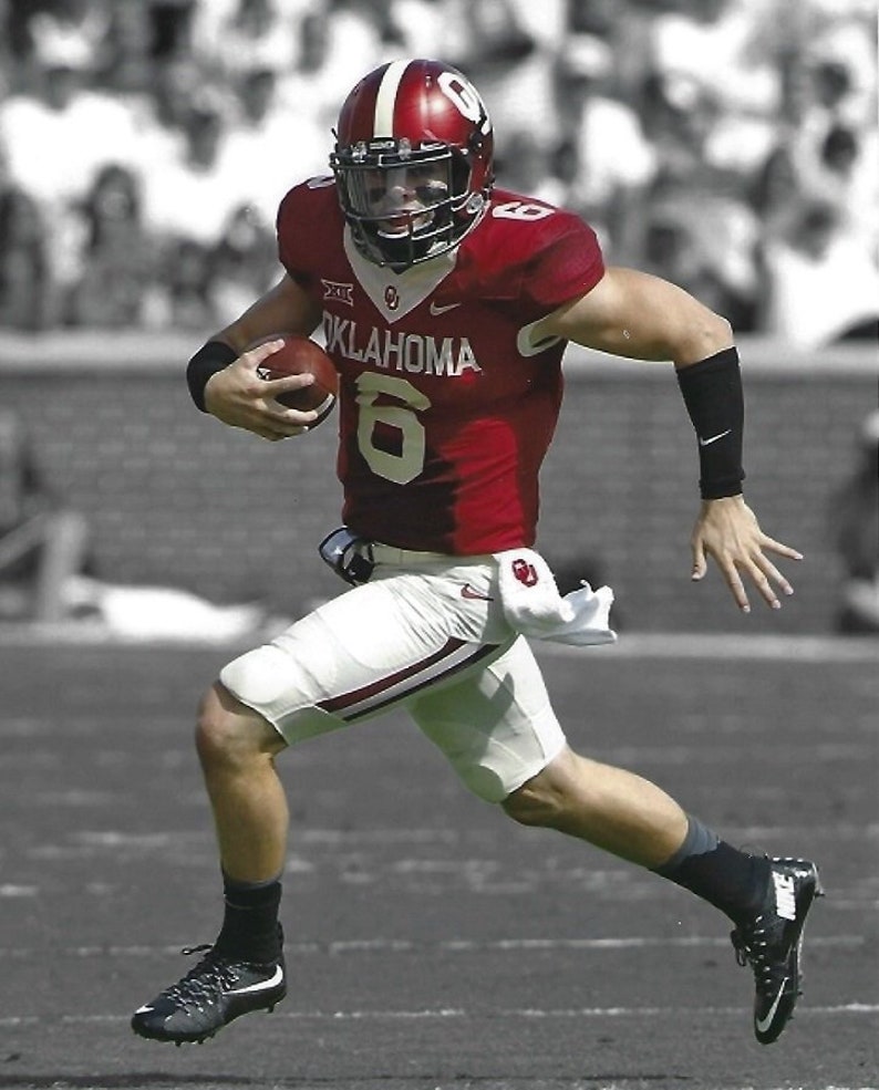Baker Mayfield Oklahoma Sooners Football Legend 8x10 Photo Poster Print Man Cave Decor - 