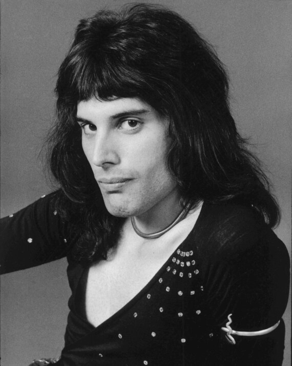 Freddy Mercury Singer Artist Queen 8x10 Photo Poster Print Man Etsy