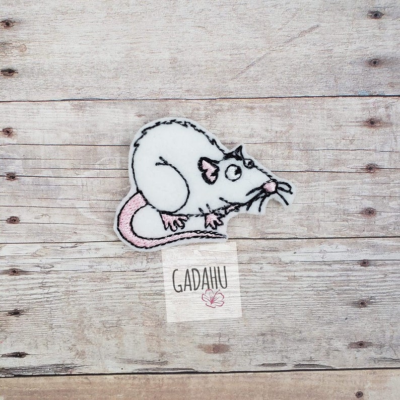 Rat Feltie ITH Embroidery Design File - Etsy