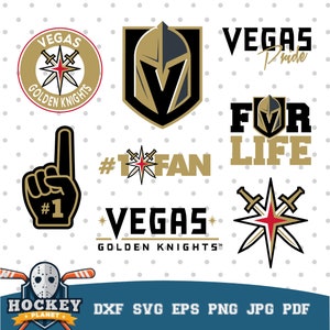 Vegas Golden Knights Hockey Team Hockey Logos Hockey Game Etsy