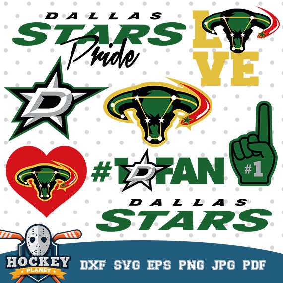 Dallas Stars Hockey Team Hockey Logos Hockey Game Hockey Etsy