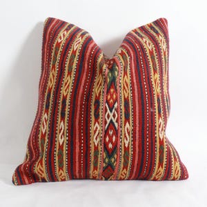 kilim pillow, 60x60 pilow .24x24 inc.Primitive Pillow, Sofa Seat Brown,shabby chic cushion, knitted throw.floral throw, cushion cover,Kilim