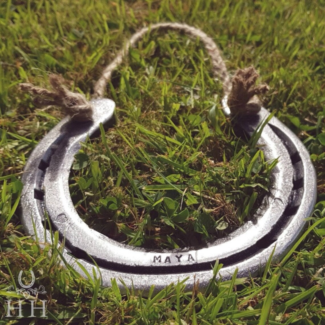 Choose Your Own Quote Lucky Horseshoe Etsy