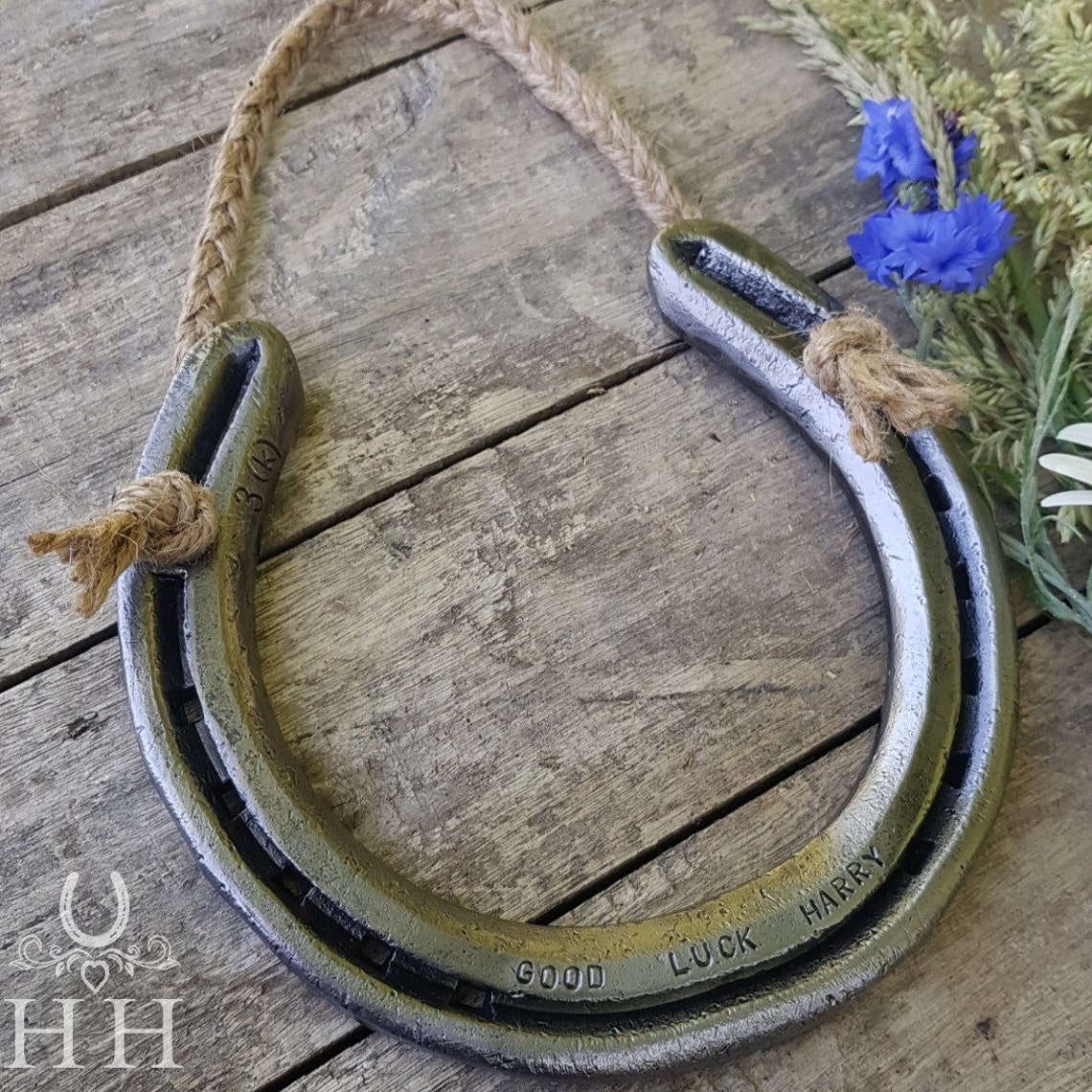 Choose Your Own Quote Lucky Horseshoe Etsy