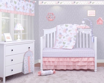 Forest Crib Bedding Etsy