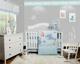 under the sea nursery bedding