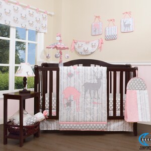 girl crib sets cheap