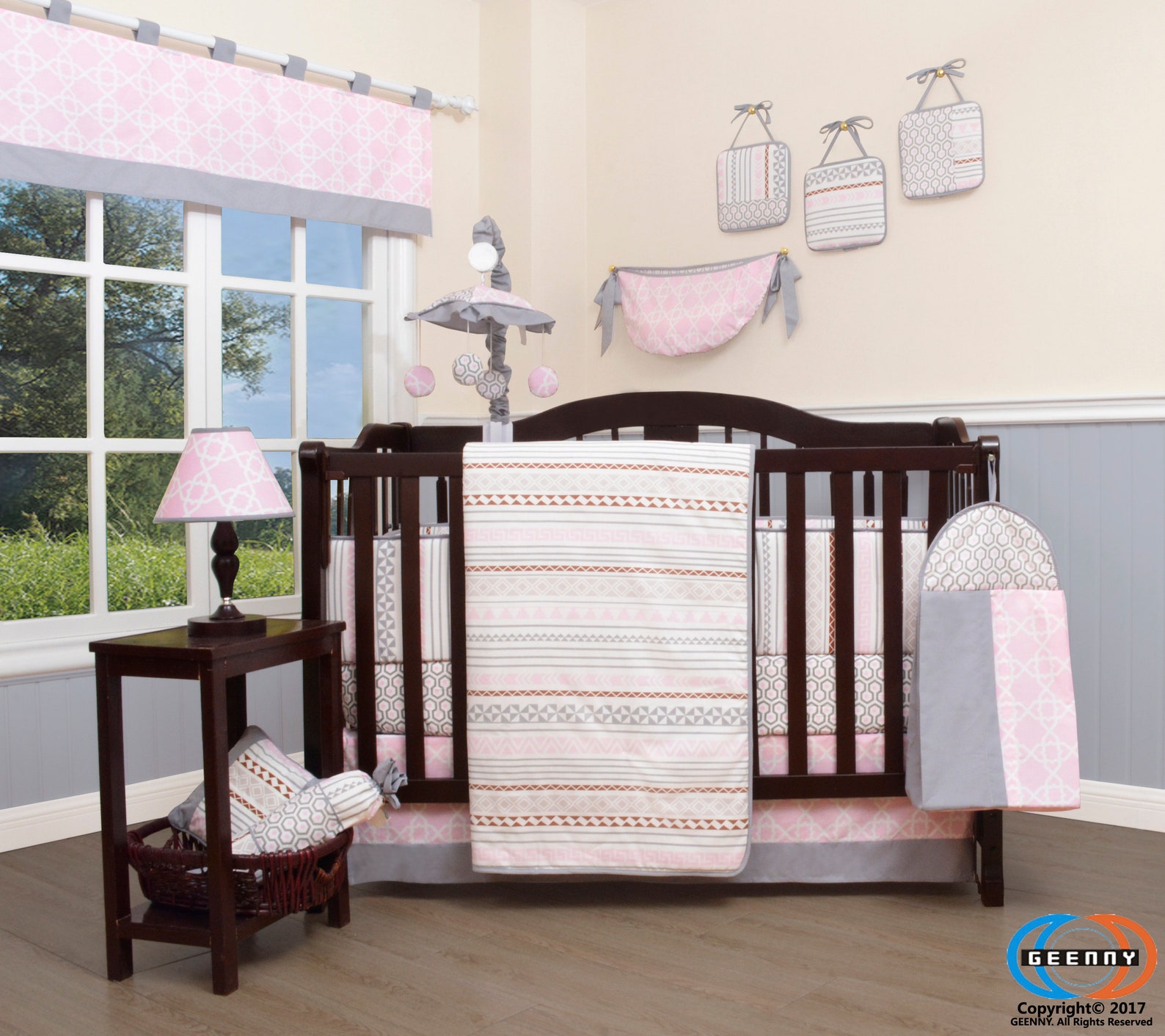 13PCS Baby Girl Nursery Boho Crib Bedding Bohemian Nursery Etsy