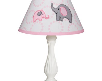NEW WAVERLY KID GIRLS PINK FLOWER FLORAL PATCH SQUARE LAMP SHADE LAMPSHADE multi