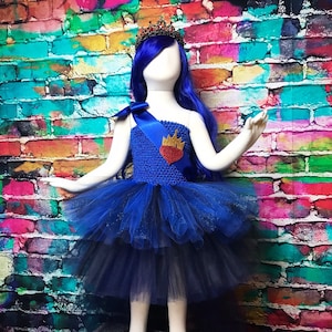 Evie Descendants 2 Inspired Dress Evie Dress Evie Costume Evie Outfit Descendants 2 Costume Evie Outfit Evie Party Dress Halloween Costume