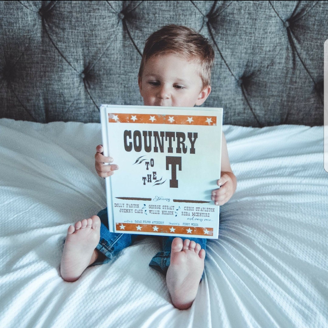 Country to the T, Childrens book, ABC book, Country music book, alpha…