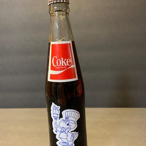 コカ・コーラ bottle NFL 49ers 1984 World champions 7/11 collectors coke bottle
