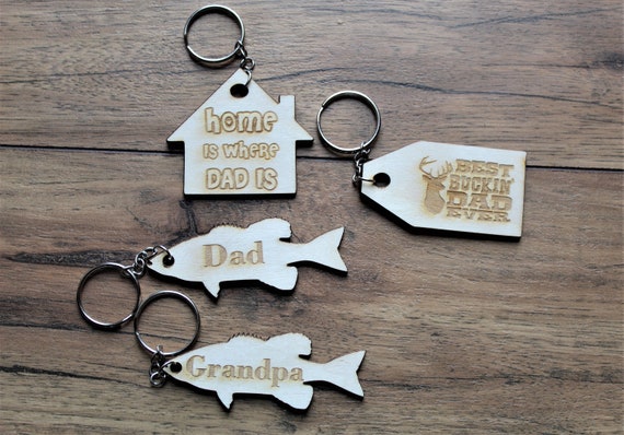 Download Fathers Day Key Chain Dad Fathers Day Gift Papa Grandpa Etsy