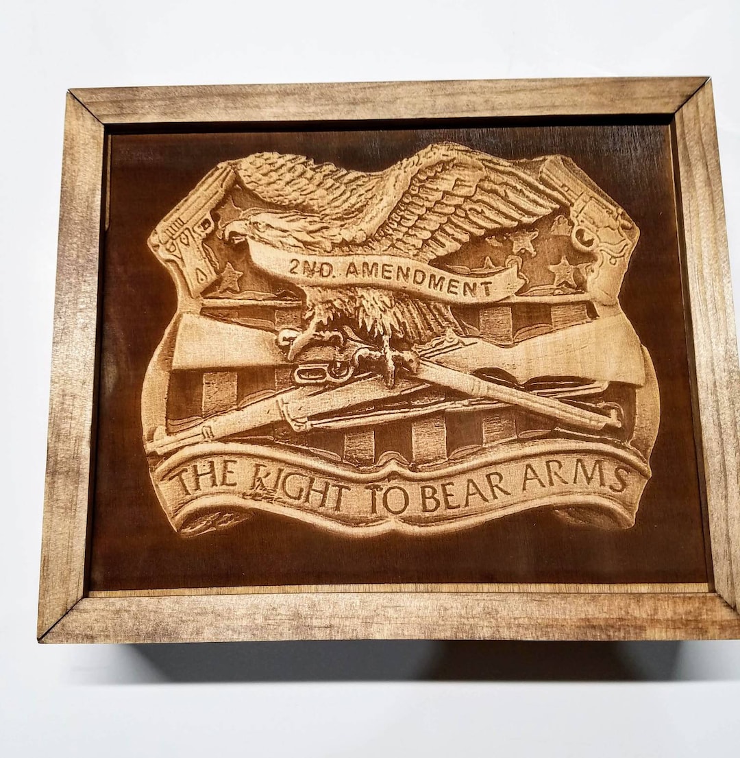 Top Best Seller, Engraved Gun Case, Engraved Gun Box, Personalized Men