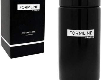 Formline Large Smell Proof Jar - Protective Airtight Container (2 OZ - 1000 ml)