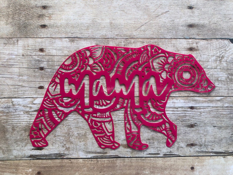 Download Mama Bear Mandala Vinyl Decal for Yeti iPhone Laptop ...