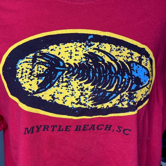 Hanes Heavyweight VTG ‘90s Myrtle Beach Tee Shirt… - image 4