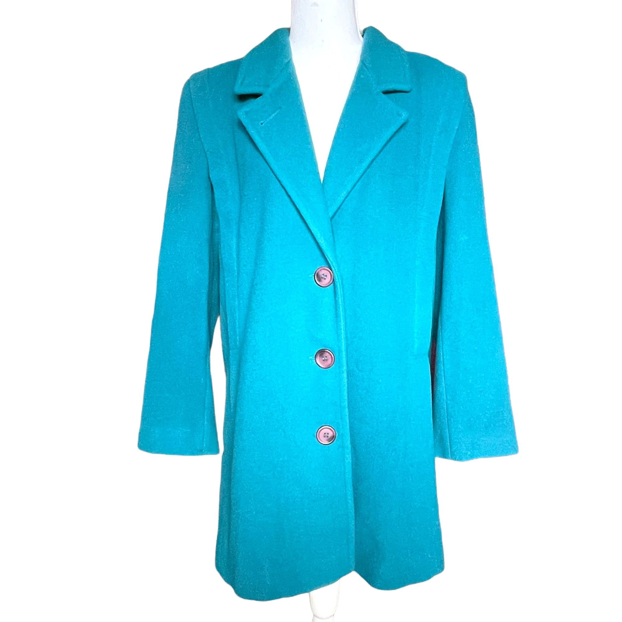 teal peacoat