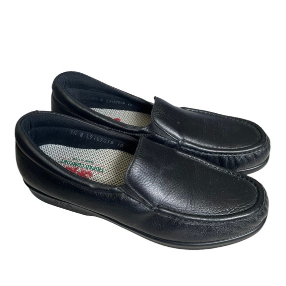 SAS Navigator Tripad Comfort Black Leather Slip on Moccasin - Etsy Hong Kong