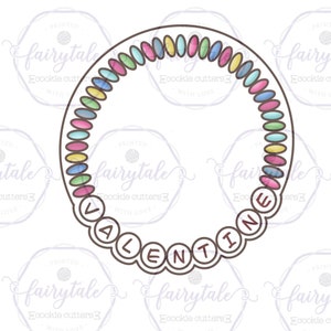 Friendship Bracelet Cookie Cutter