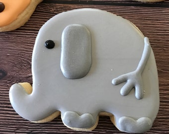 Elephant / Jungle Animal Elephant Cookie Cutter