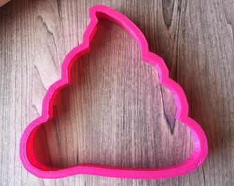 Poop Emoji cookie cutter