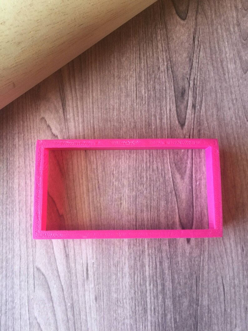 Rectangle Cookie Cutter | Etsy