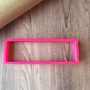 Thin Rectangle / Skinny Rectangle Cookie Cutter