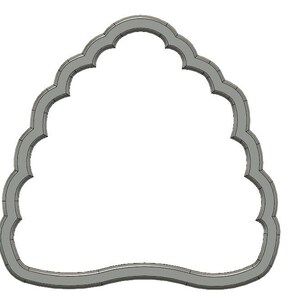 Bee Hive / Honeybee hive Cookie Cutter