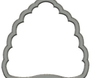 Bee Hive / Honeybee hive Cookie Cutter