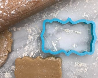 Fancy Plaque Cookie Cutter