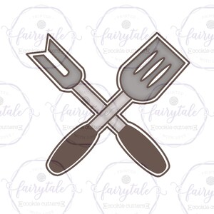 BBQ Tools / Father&#39;s Day Cookie Cutter / Barbecue Tools / BBQ Utensils / Barbecue Utensils