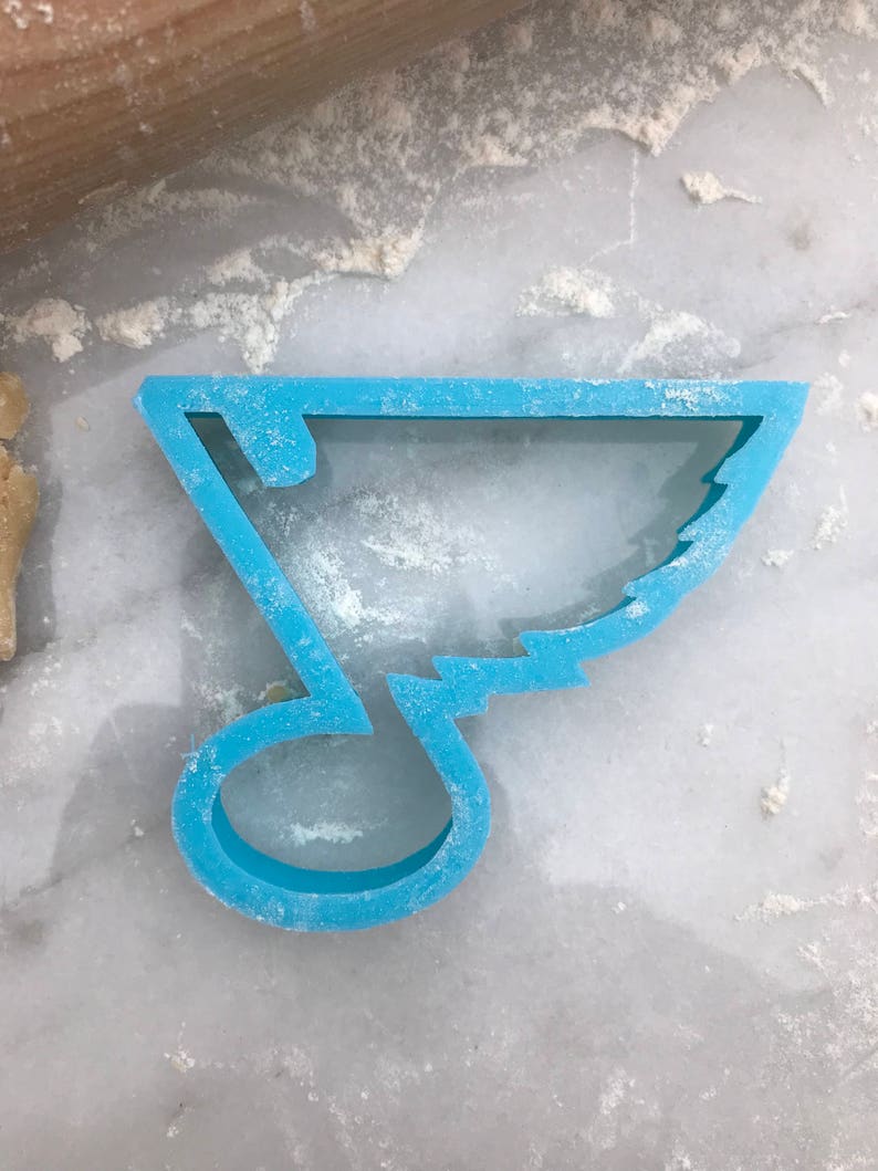 St Louis Blues Inspired Cookie Cutter Etsy