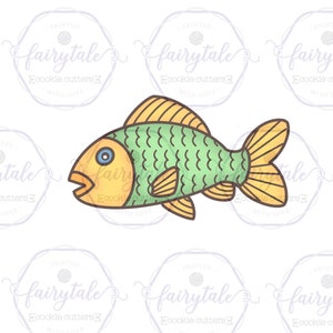 Fish Cookie Cutter / Father&#39;s Day Cookie Cutter