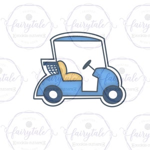 Golf Cart Cookie Cutter / Father&#39;s Day Cookie Cutter