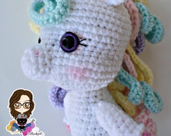 Unicorn Plushie Amigurumi - Made to Order