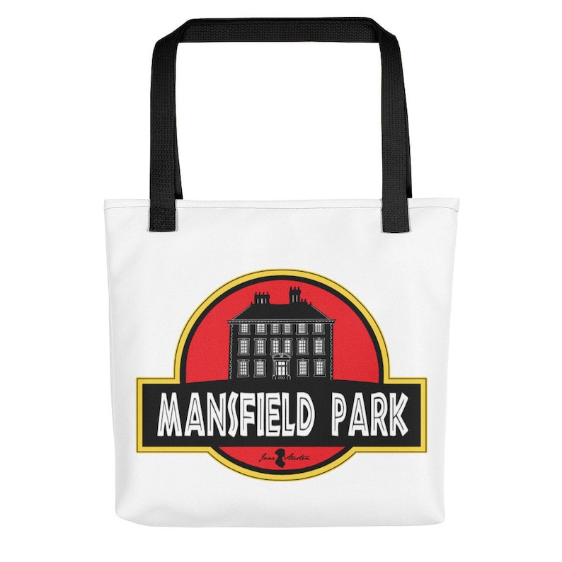 Mansfield Park White Tote Bag