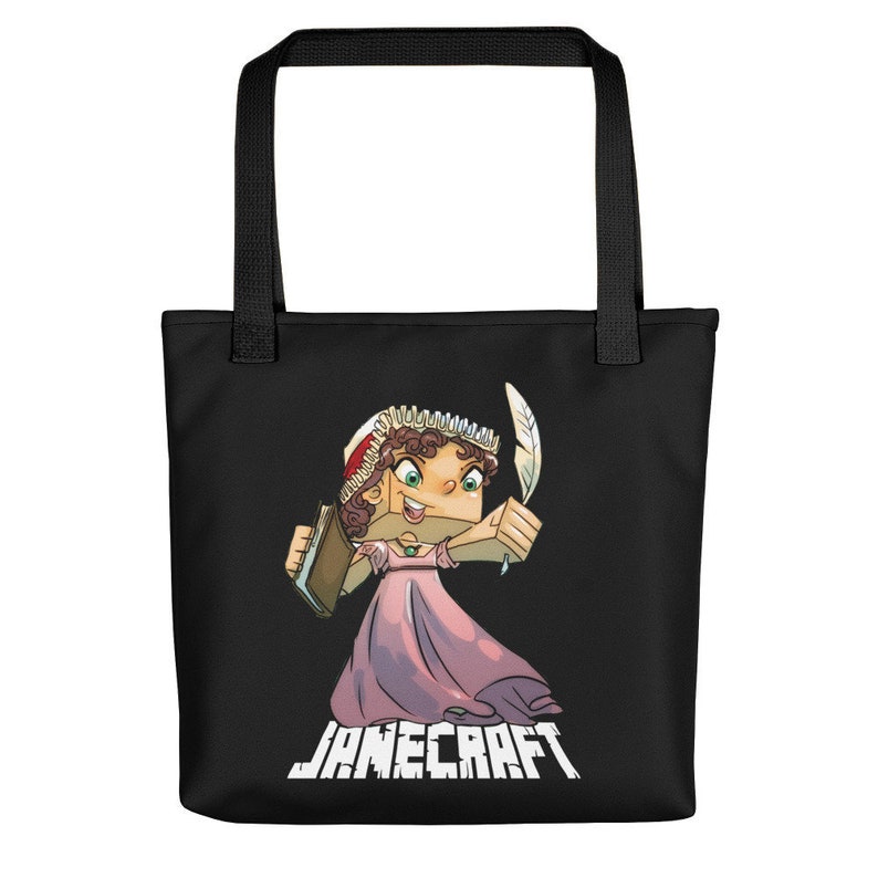 Janecraft Black Tote Bag