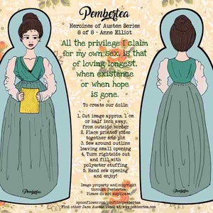 Sew-It-Yourself Doll - Anne Elliot