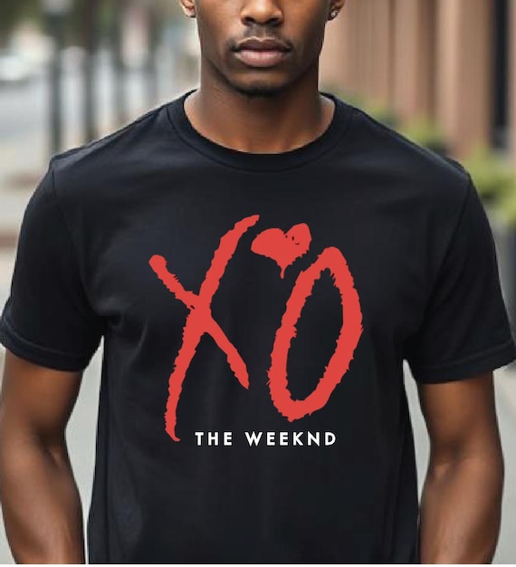 THE WEEKND ザ・ウィークエンド　XO Ｔシャツ　USA製 Unisex XO Official Issue The Weeknd Black Short Sleeve