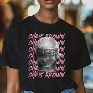Chris Brown | Breezy Head Graphic T Shirt/Sweatshirt