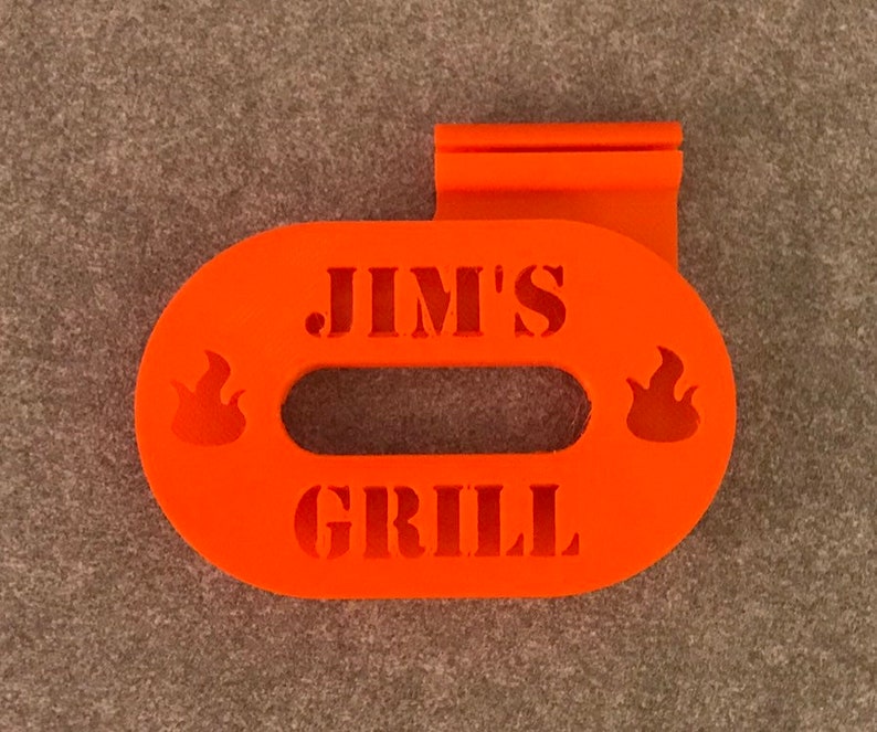 Temperature Probe Holder Personalized Smoker or Grill Etsy
