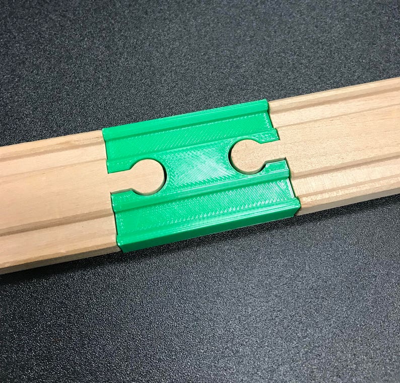 Wooden Train Track Female Connector Fits Etsy